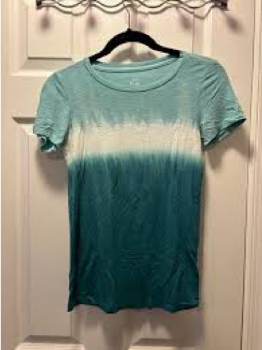 Vero Moda Teal Ombre Short Sleeve Tee